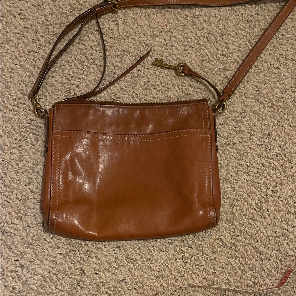 Fossil leather purse